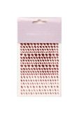 Red Hearts & Twinkles Studio Nail nalepke